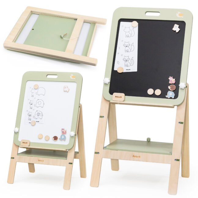 growing magnetilised dry-erase chalkboard – VIGA PolarB Growing puidust magnetilised Dry-Erase Chalkboard