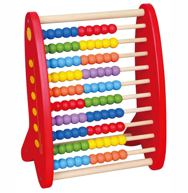 abacus mäng lapsele 59718 – VIGA puidust arendav Abacus lastele – arendav mäng lapsele