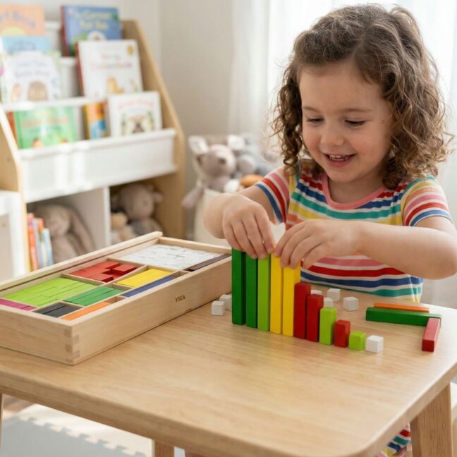 sticks mathematical cuisenaire klotsid – detailvaade