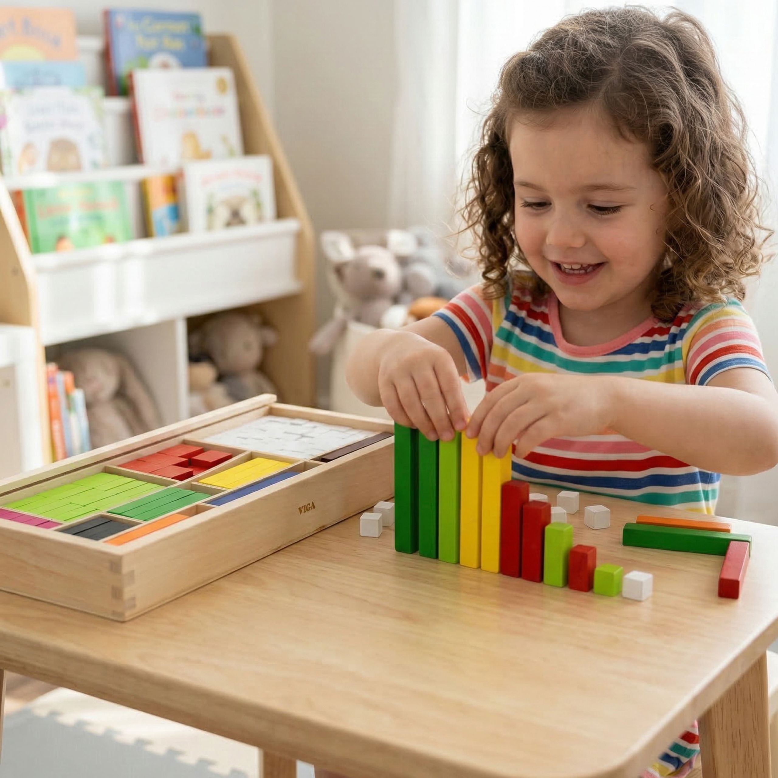 sticks mathematical cuisenaire klotsid – detailvaade