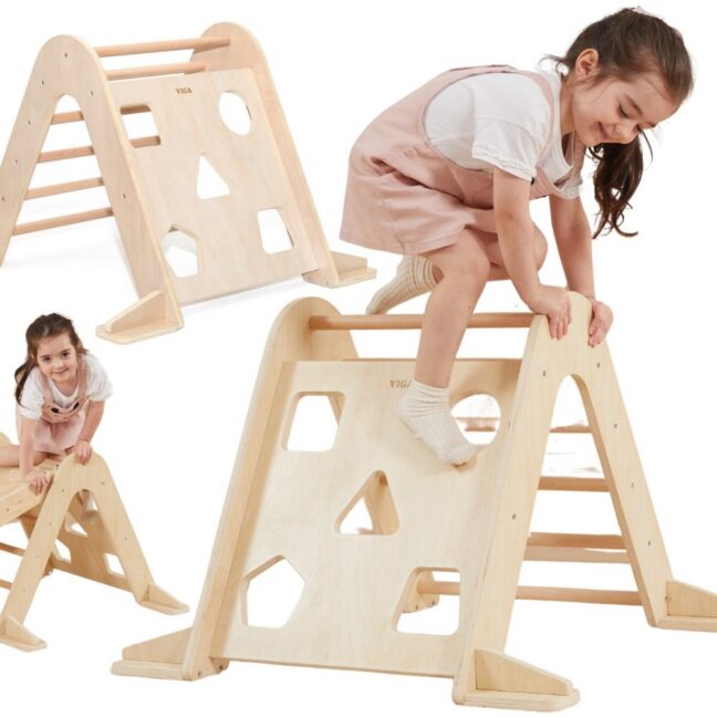 ladder pikler ronimine triangle – VIGA puidust Ladder Pikler ronimine Triangle Montessori