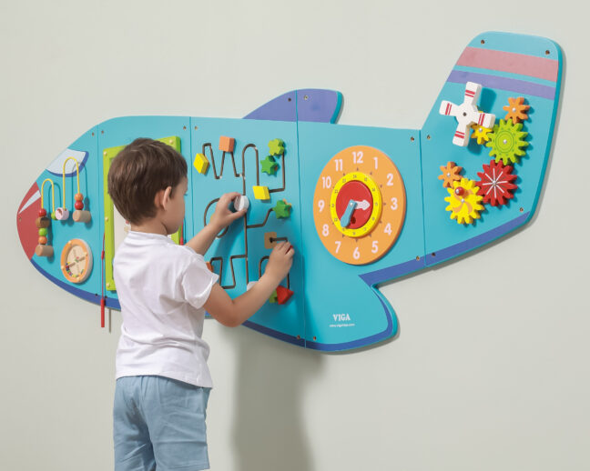 sensoorne tegevustahvel airplane mäng – detailvaade