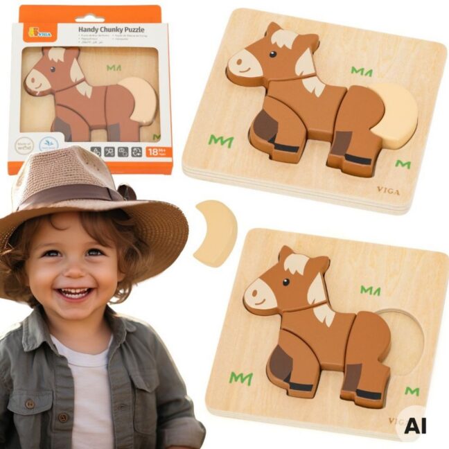 pusle minu friend horse – VIGA puidust pusle - minu Friend Horse