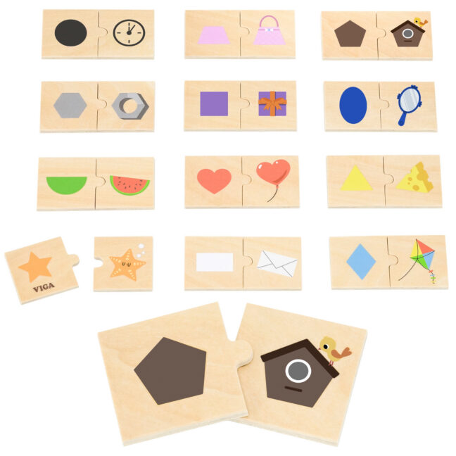 pusle connecting kujundid objects – VIGA pusle komplekt Connecting kujundid ja Objects