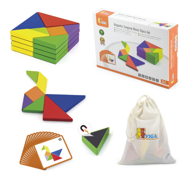 tangram loogika mäng pusle – detailvaade