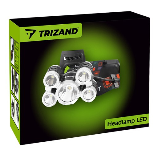 Viie LED-iga pealamp