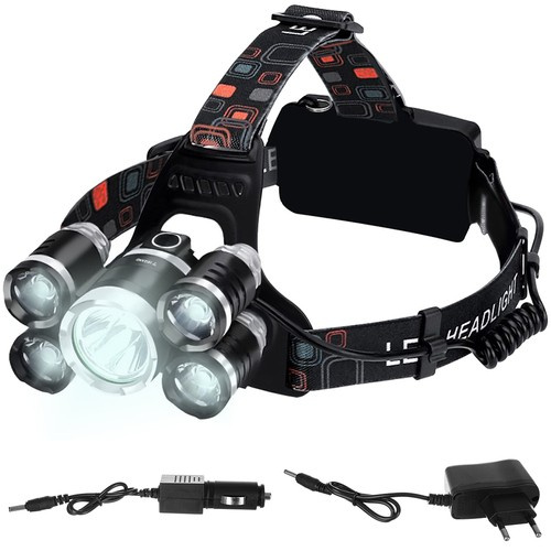 Viie LED-iga pealamp