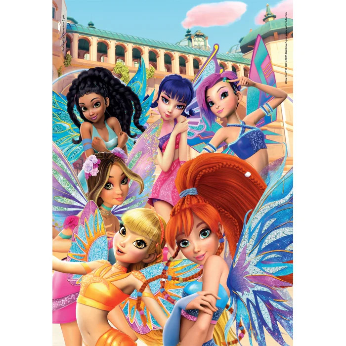 Winx Club Fairy 104-osaline maxi pusle Clementoni – detailvaade 2