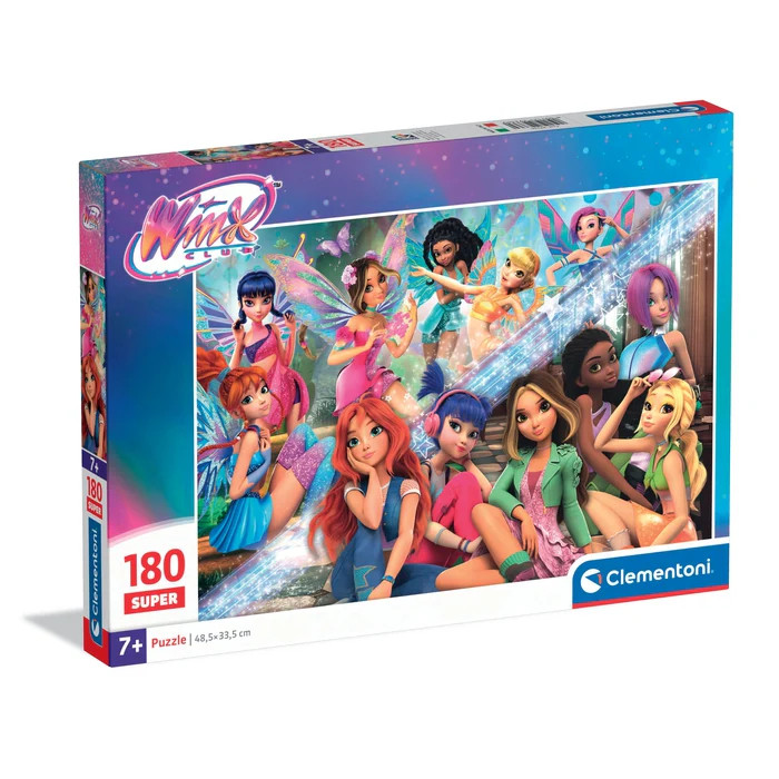 Winx Club Fairy Glam 180-osaline Clementoni pusle – tootepilt