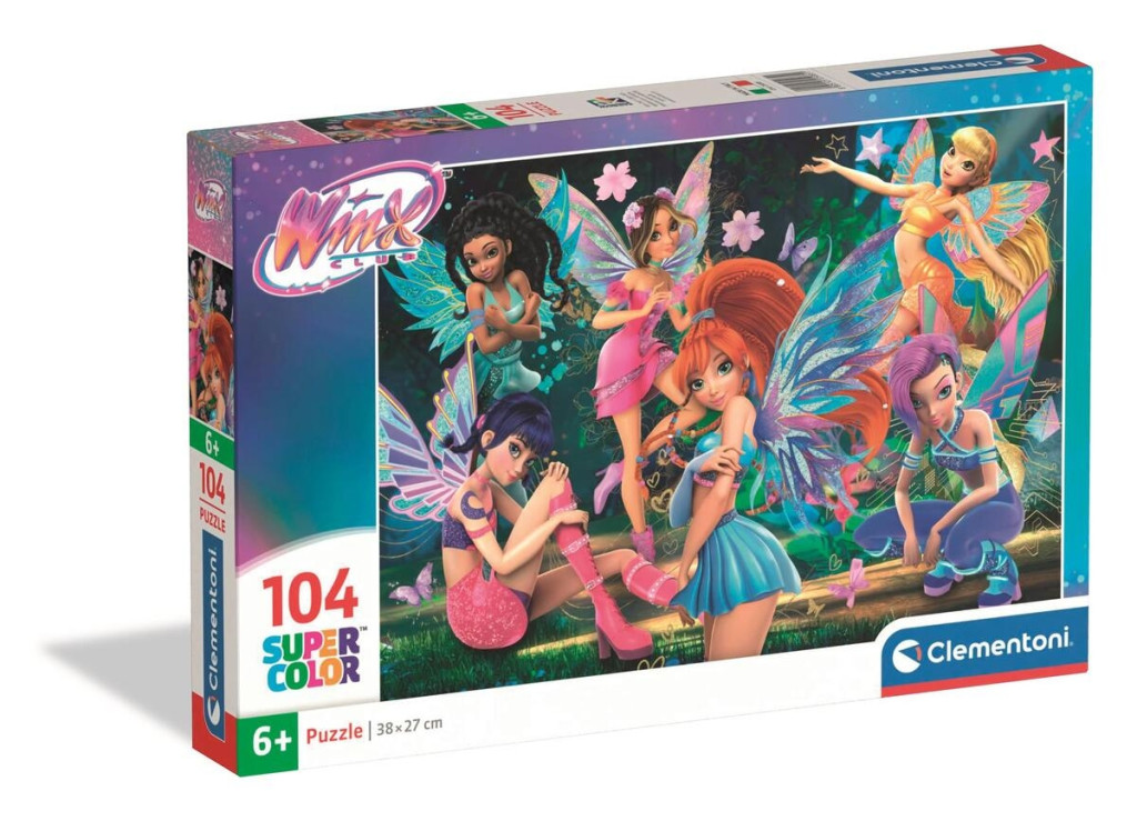 Winx Club Mystical 104-osaline Clementoni pusle – tootepilt