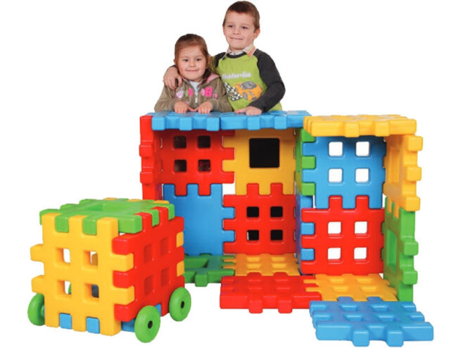 klotsid waffles fence maja – WOOPIE arendav klotsid Waffles Fence maja