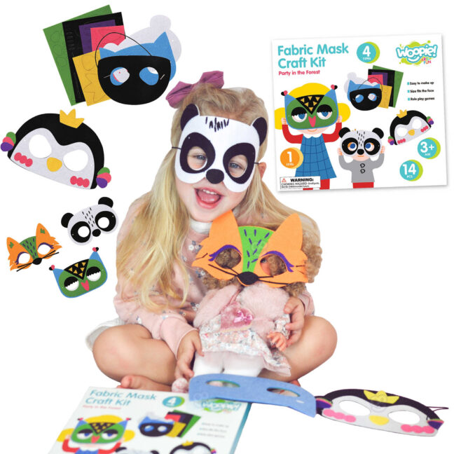 artlõbu loov felt masks – WOOPIE ART&lõbu loov komplekt Felt Masks ikomplektegemise 4 tk