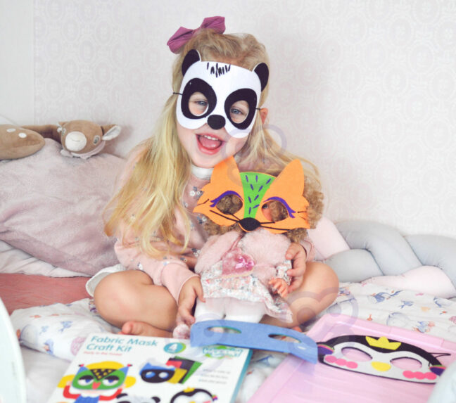 artlõbu loov felt masks – detailvaade