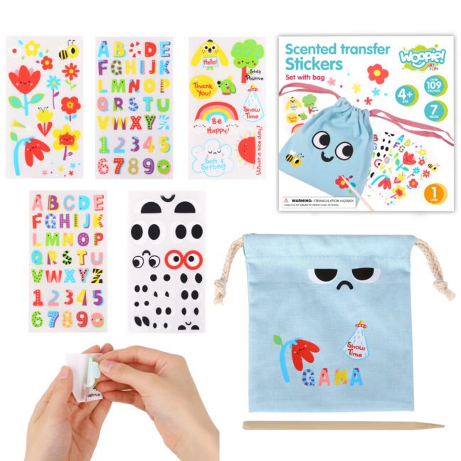 artlõbu loov võlu kott – WOOPIE ART&lõbu loov komplekt võlu kott + Stickers Decoration over 109 tk (komplekt 5)
