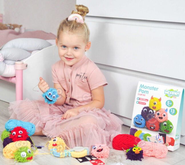 artlõbu monster pom loov – detailvaade