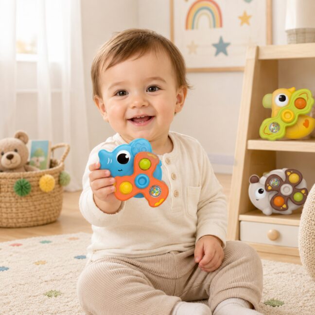 beebi sensoorne spinners imemis – detailvaade