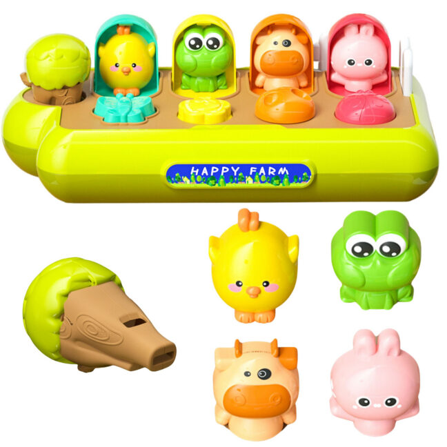 beebi pop-up loomad happy – WOOPIE beebi arendav mänguasi Pop-Up loomad Happy talu