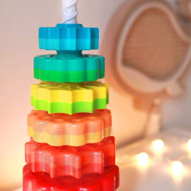 beebi pyramid twisted puksiirer – detailvaade