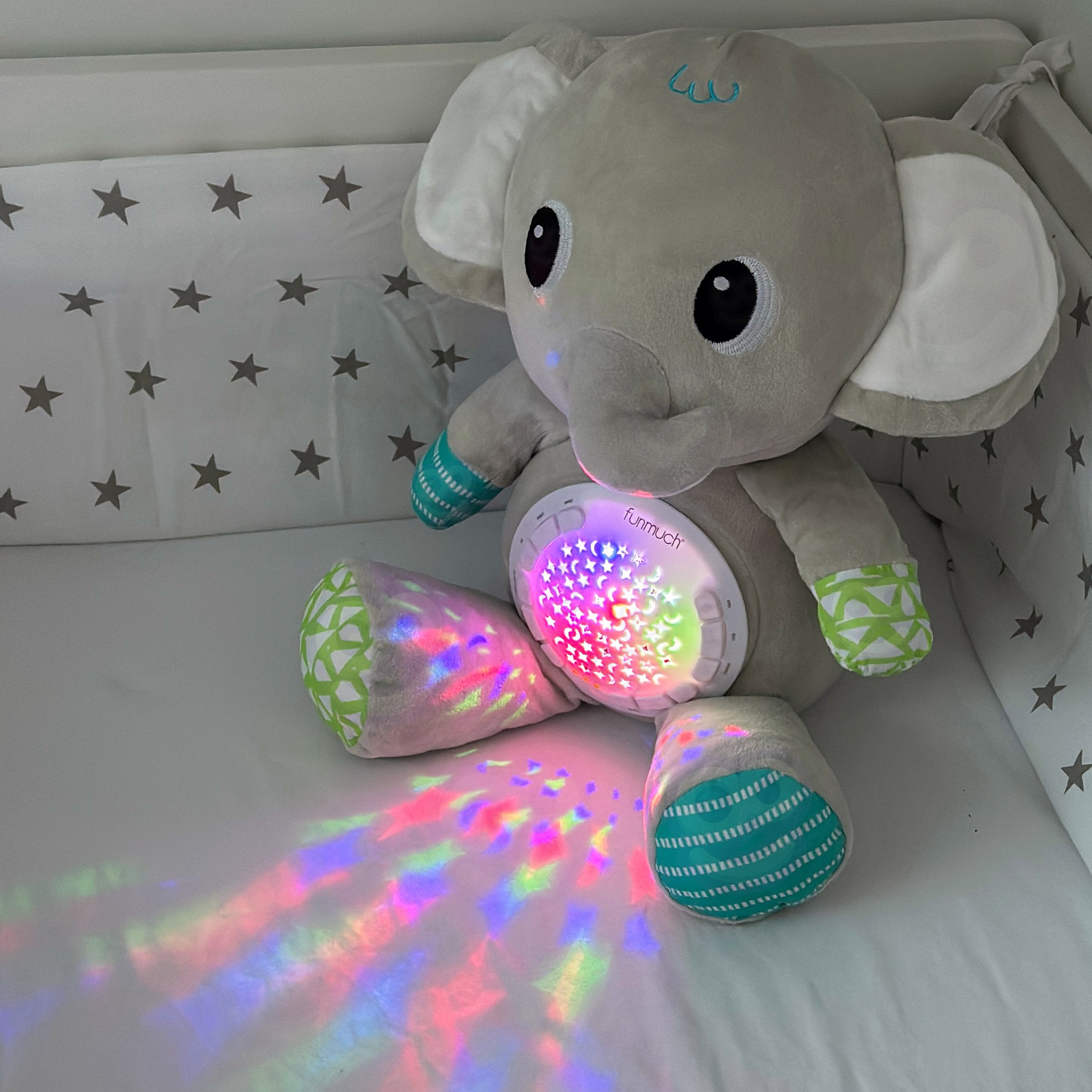 beebi elephant cuddly projektor – detailvaade