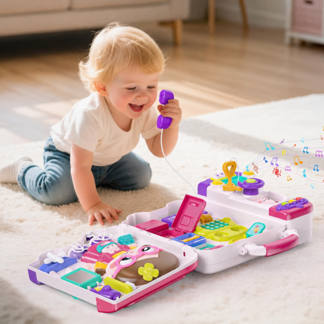 beebi interaktiivne manipulative tahvel – detailvaade