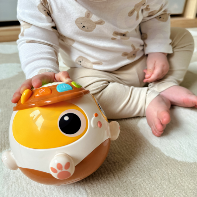 beebi interaktiivne mängu pall – detailvaade