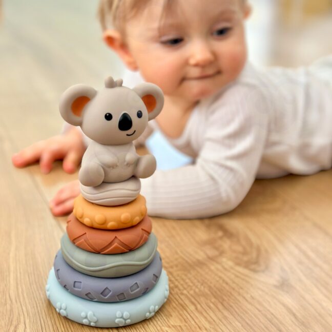 beebi koala 2-ühes pyramid – detailvaade