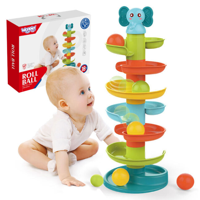beebi pall rada 46620 – WOOPIE beebi pall rada Spiral komplekt + 3 pallid (46620)