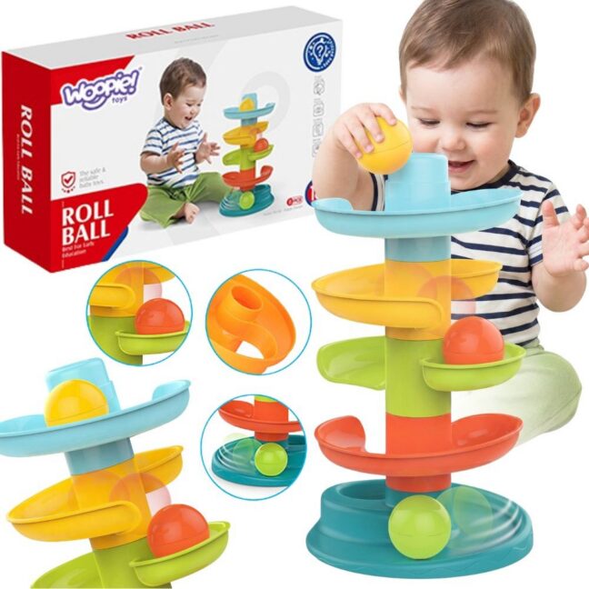 beebi pall rada 46064 – WOOPIE beebi pall rada Spiral komplekt + 3 pallid (46064)