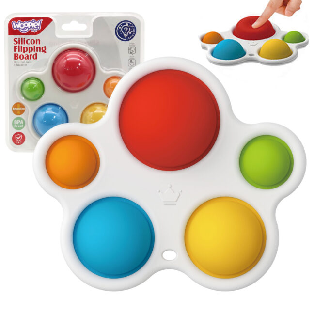 beebi pop it anti-stress – WOOPIE beebi POP IT Montessori Anti-Stress sensoorne mänguasi Teether