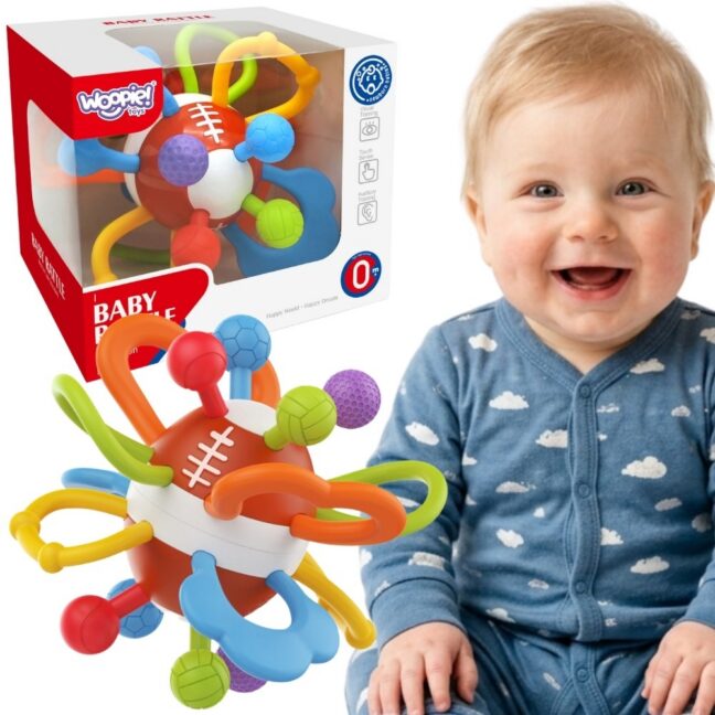 beebi kõristi teether sensoorne – WOOPIE beebi kõristi Teether sensoorne pall Babies arendav 0+ St