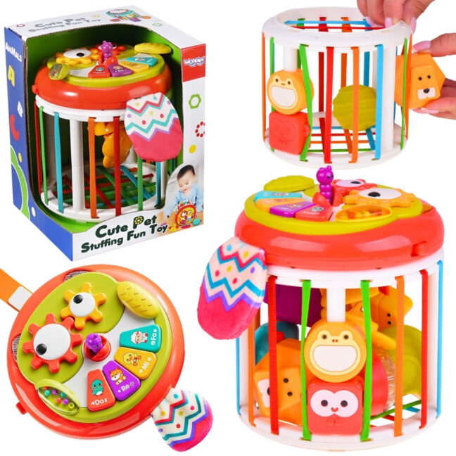 beebi teerull sensoorne cube – WOOPIE beebi teerull sensoorne Cube interaktiivne trumm