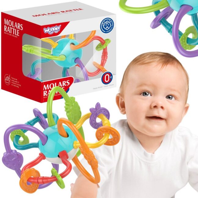 beebi sensoorne kõristi teething – WOOPIE beebi sensoorne mänguasi kõristi TEETHING 21