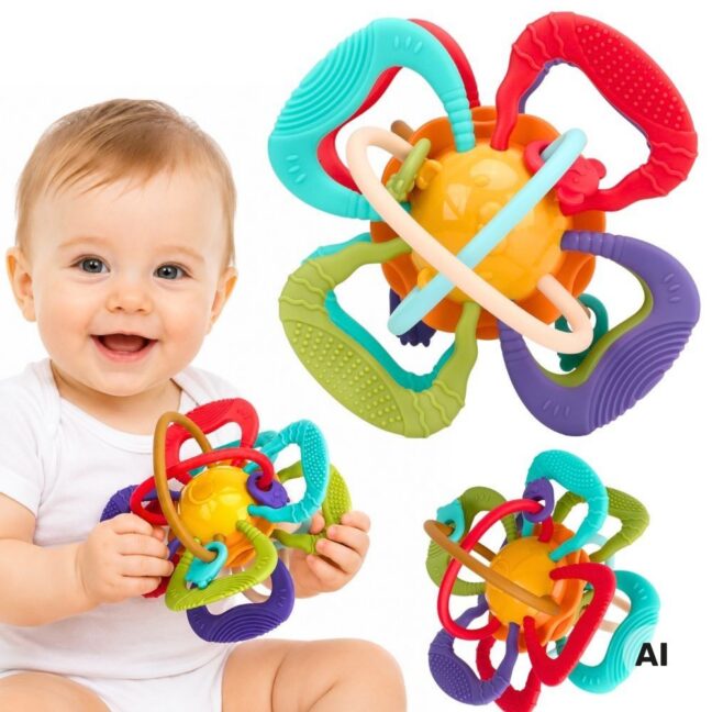 beebi sensoorne pall teether – WOOPIE beebi sensoorne pall Teether Babies