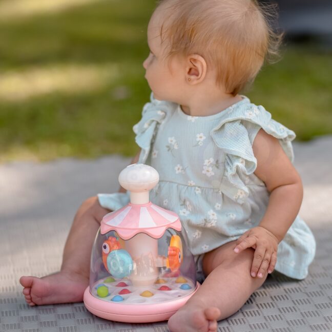 beebi värviline loomad roosa – detailvaade