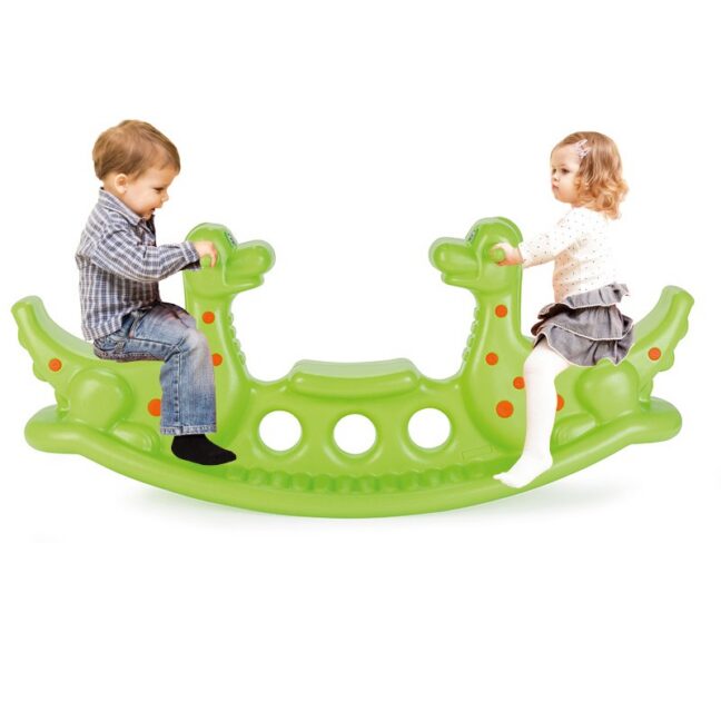 dino multi-person tasakaal kiik – WOOPIE Dino Multi-Person tasakaal kiik valgus roheline