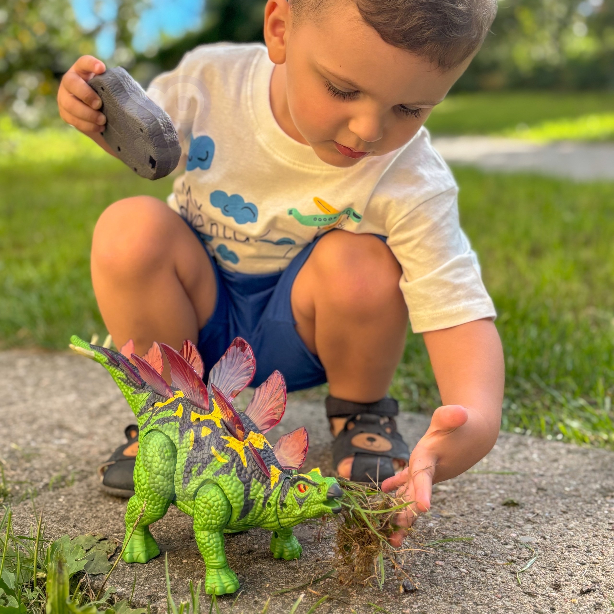 dinosaurus remote controlled rc – detailvaade