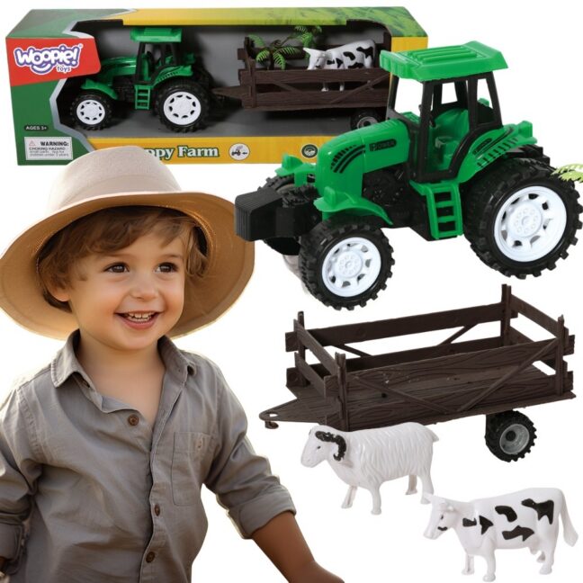talu traktor haagisega loomad – WOOPIE talu traktor haagisega ja loomad