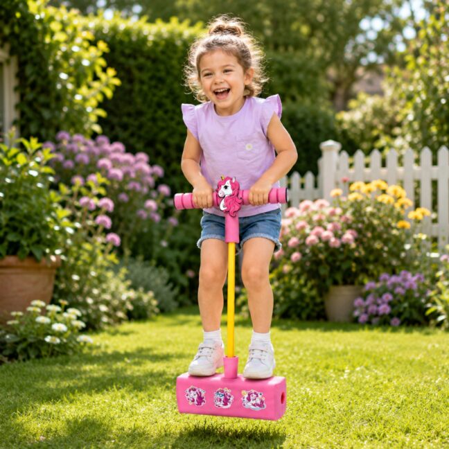 foam pogo jumper lastele – detailvaade