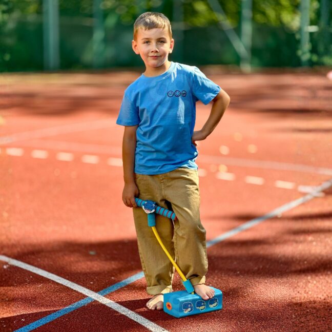 foam pogo jumper sinine – detailvaade