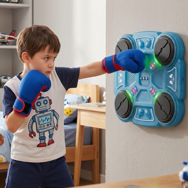 intelligent muusikaline boxing shield – detailvaade