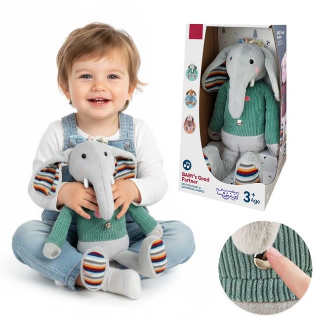 interaktiivne elephant cuddly heli – WOOPIE interaktiivne Elephant Cuddly mänguasi heli ja tuledega