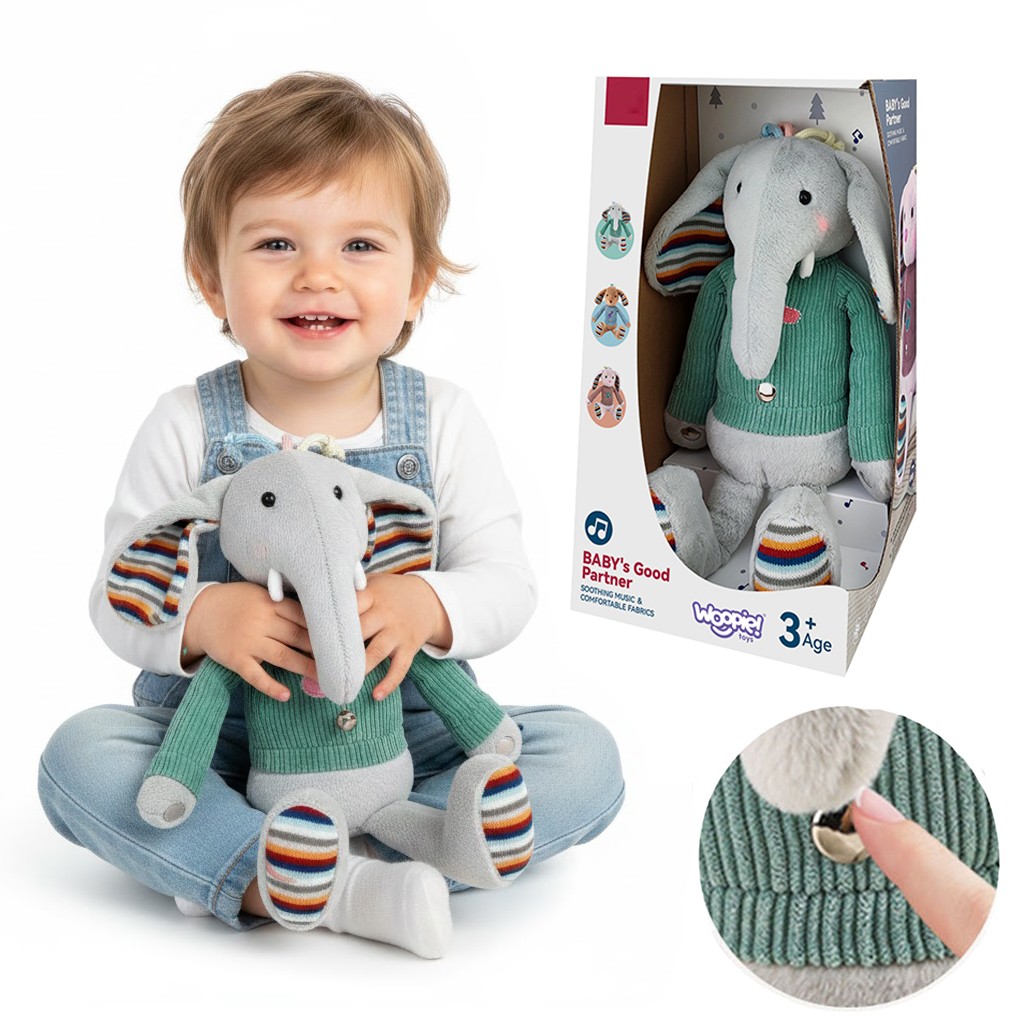 interaktiivne elephant cuddly heli – WOOPIE interaktiivne Elephant Cuddly mänguasi heli ja tuledega