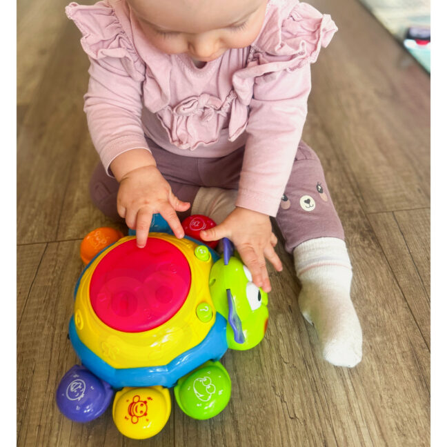 interaktiivne ladybug crawling mäng – detailvaade