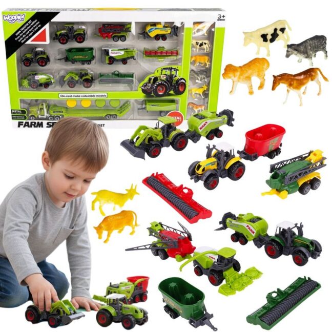traktors agricultural machines loomad – WOOPIE komplekt traktors ja Agricultural Machines koos loomad