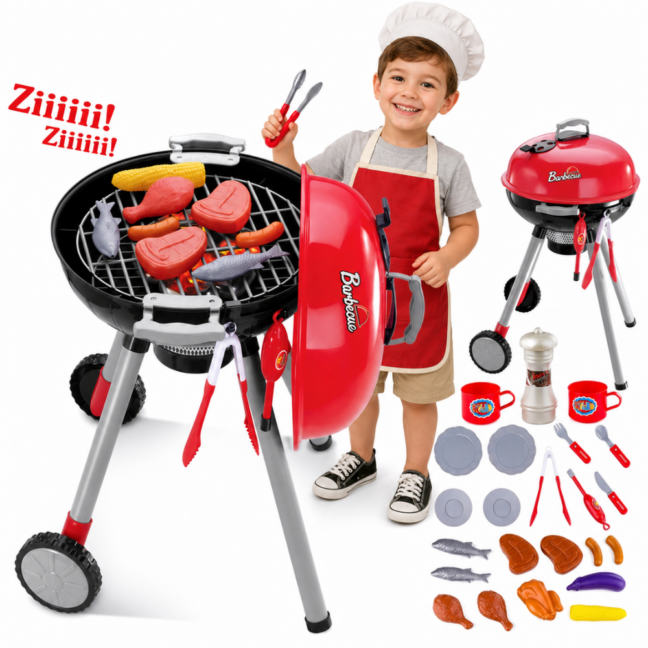 grill tuledega heli acc – WOOPIE laste grill tuledega ja heli + Acc.