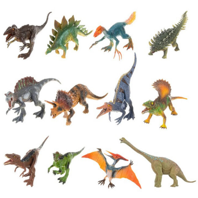 suur dinosaurused figuurid mat – detailvaade