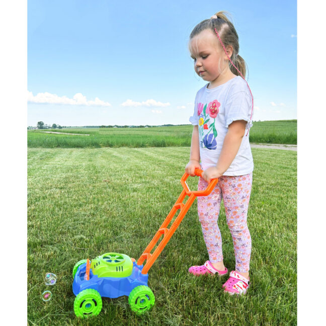 lawn mower seep bubbles – detailvaade