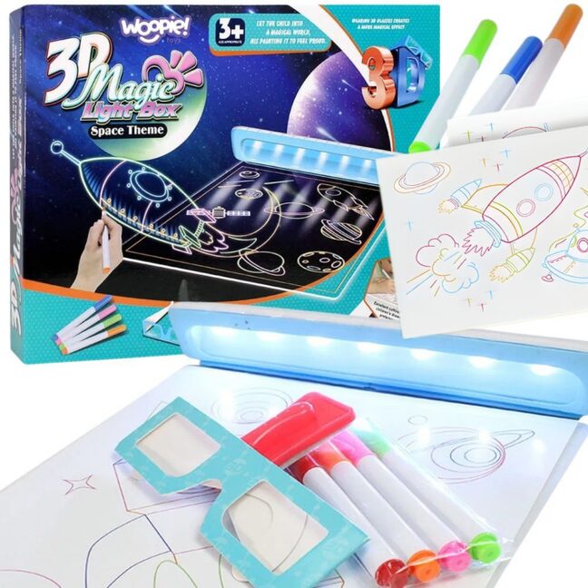 võlu 3d led joonistamine – WOOPIE võlu 3D LED joonistamine tahvel