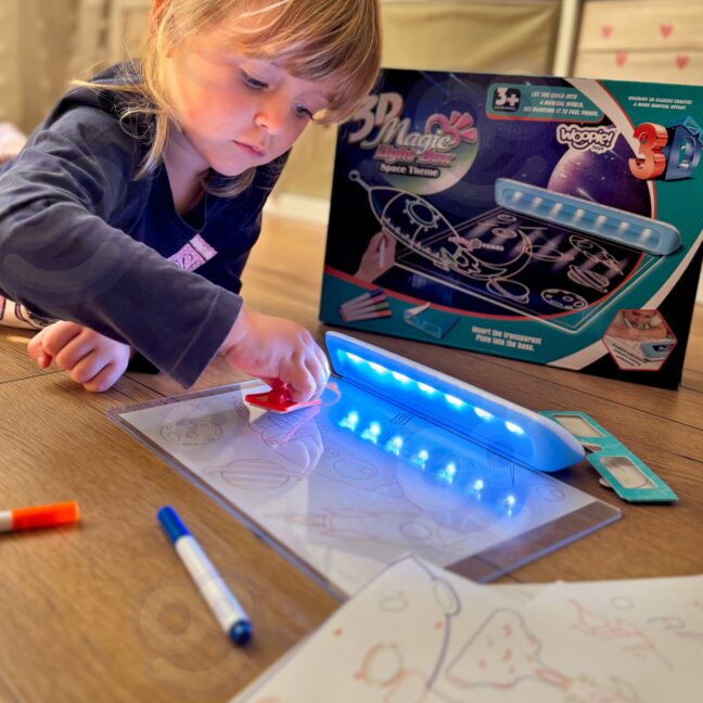 võlu 3d led joonistamine – detailvaade