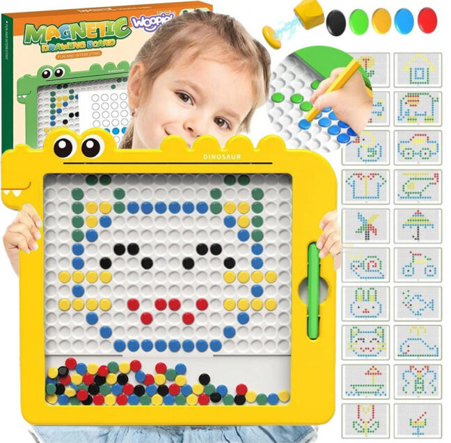 magnetilised tahvel magpad dinosaurusedsaur – WOOPIE magnetilised tahvel lastele Montessori MagPad dinosaurusedsaur (48204)